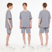 Футболка унисекс T2, серая арт. 15438.10 Футболка унисекс T2, серая арт. 15438.10