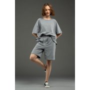 Футболка унисекс T2, серая арт. 15438.10 Футболка унисекс T2, серая арт. 15438.10