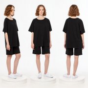 Футболка унисекс T2, черная арт. 15438.30 Футболка унисекс T2, черная арт. 15438.30