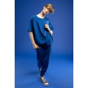 Футболка унисекс T2, синяя