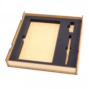 Ложемент 24,1х24,1х2 см (блокнот А5 + ручка + флешка) арт. 53061.1