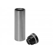 Вакуумная термокружка «Noble» с 360° крышкой-кнопкой, крафтовый тубус