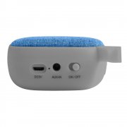 Беспроводная колонка Chubby, серая с голубым арт. 7557.14 Беспроводная колонка Chubby, серая с голубым арт. 7557.14