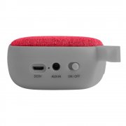 Беспроводная колонка Chubby, серая с красным арт. 7557.15 Беспроводная колонка Chubby, серая с красным арт. 7557.15