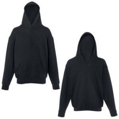 Толстовка мужская UNIQUE HOODIE 280 Черный арт. 621300.36