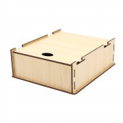 Подарочная коробка ламинированная из HDF 17,5*15,5*6,5 см