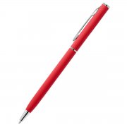 Ручка металлическая Tinny Soft софт-тач, светло-красная арт. 1011.23
