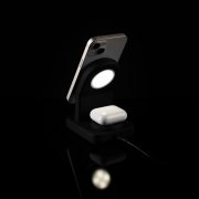 Магнитная зарядная станция Cooper Duo, черная арт. 17714.30 Магнитная зарядная станция Cooper Duo, черная арт. 17714.30