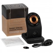 Магнитная зарядная станция Cooper Duo, черная арт. 17714.30 Магнитная зарядная станция Cooper Duo, черная арт. 17714.30
