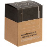 Магнитная зарядная станция Cooper Duo, черная арт. 17714.30 Магнитная зарядная станция Cooper Duo, черная арт. 17714.30