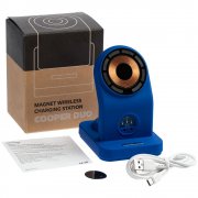 Магнитная зарядная станция Cooper Duo, синяя арт. 17714.40 Магнитная зарядная станция Cooper Duo, синяя арт. 17714.40