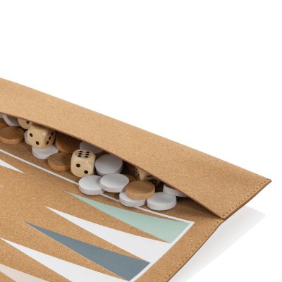 Набор Britton Cork для игры в шашки и нарды арт. P940.219