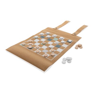 Набор Britton Cork для игры в шашки и нарды арт. P940.219