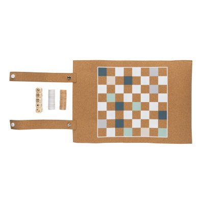 Набор Britton Cork для игры в шашки и нарды арт. P940.219