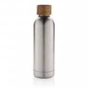 Термобутылка Wood из переработанной нержавеющей стали RCS, 500 мл