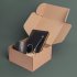 Набор подарочный DARKGOLD: кружка, ручка, бизнес-блокнот, коробка со стружкой черный