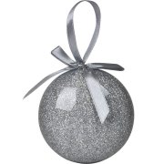 Подарочный набор HOLIDAY: плед, кружка, шар новогодний, коробка; синий Серый арт. 39525/24