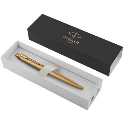 Ручка шариковая Parker Jotter XL Monochrome Gold, золотистая