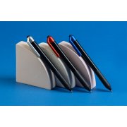 Ручка шариковая Fluent, синий металлик арт. 18327.40