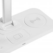 Настольная лампа с беспроводной зарядкой Power Light, белая арт. 15767.60 Настольная лампа с беспроводной зарядкой Power Light, белая арт. 15767.60