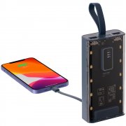 Аккумулятор Trellis Flat 10000 мАч, синий арт. 23105.14 Аккумулятор Trellis Flat 10000 мАч, синий арт. 23105.14