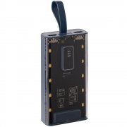 Аккумулятор Trellis Flat 10000 мАч, синий арт. 23105.14 Аккумулятор Trellis Flat 10000 мАч, синий арт. 23105.14