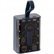 Аккумулятор c быстрой зарядкой Trellis Quick 10000 мАч, синий арт. 23107.14 Аккумулятор c быстрой зарядкой Trellis Quick 10000 мАч, синий арт. 23107.14