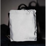 Рюкзак RUN, светоотражающий серый, 48х40см, 100% полиэстер Серый