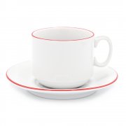 Чайная пара фарфоровая 220см³ 