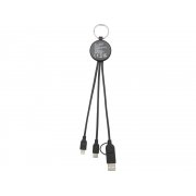 Кабель для зарядки «Tecta» 6 в 1 с брелком