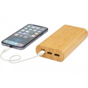 Портативное зарядное устройство «Tulda» из бамбука, 20000 mAh арт. 12432406 Портативное зарядное устройство «Tulda» из бамбука, 20000 mAh арт. 12432406