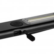 Фонарик-факел аккумуляторный Wallis, черный арт. 17728.30