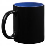 Кружка-хамелеон On Display, матовая, черная со светло-синим арт. 10869.42 Кружка-хамелеон On Display, матовая, черная со светло-синим арт. 10869.42