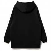 Худи унисекс оверсайз Easy Street, черное арт. 19155.30 Худи унисекс оверсайз Easy Street, черное арт. 19155.30