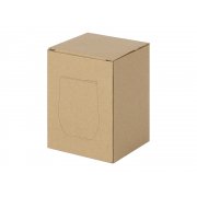 Вакуумная термокружка «Sense», непротекаемая крышка, крафтовая упаковка