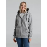 Толстовка на молнии с капюшоном Siverga 2.0 Heavy, серый меланж