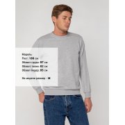 Свитшот Toima 2.0, серый меланж