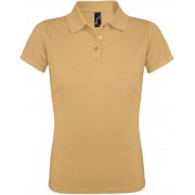 Рубашка поло женская PRIME WOMEN 200 бежевая