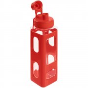 Бутылка для воды Square Fair, красная арт. 15728.50 Бутылка для воды Square Fair, красная арт. 15728.50