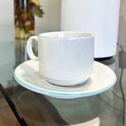 Чайная пара фарфоровая  220см³ 