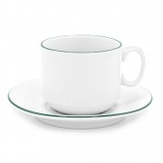 Чайная пара фарфоровая  220см³ 