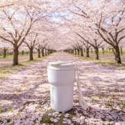 Термокружка вакуумная герметчная Clive с дисплеем, белого цвета арт. 5054.01