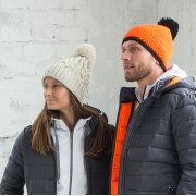 Шапка VOGUE, бирюзовый, верх: 100% акрил, подкладка: 100% полиэстер Голубой