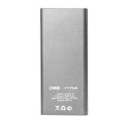 Универсальный аккумулятор Iron line 10 (10000 мАч), металл, серебристый, 14,7х6.6х1,5 см Серебро