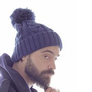 Шапка VOGUE, зеленый, верх: 100% акрил, подкладка: 100% полиэстер Зеленый