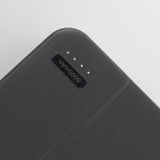 Универсальный аккумулятор Flash 5 (5000 мАч) с подсветкой и soft touch, черный, 9,8х6.3х1,3 см Черный