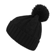 Шапка VOGUE, черный, верх: 100% акрил, подкладка: 100% полиэстер Черный