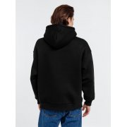 Худи оверсайз унисекс Go Easy, черное