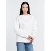 Свитшот оверсайз унисекс True Self, молочно-белый