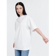 Футболка оверсайз унисекс Big Haul, молочно-белая арт. 16417.60